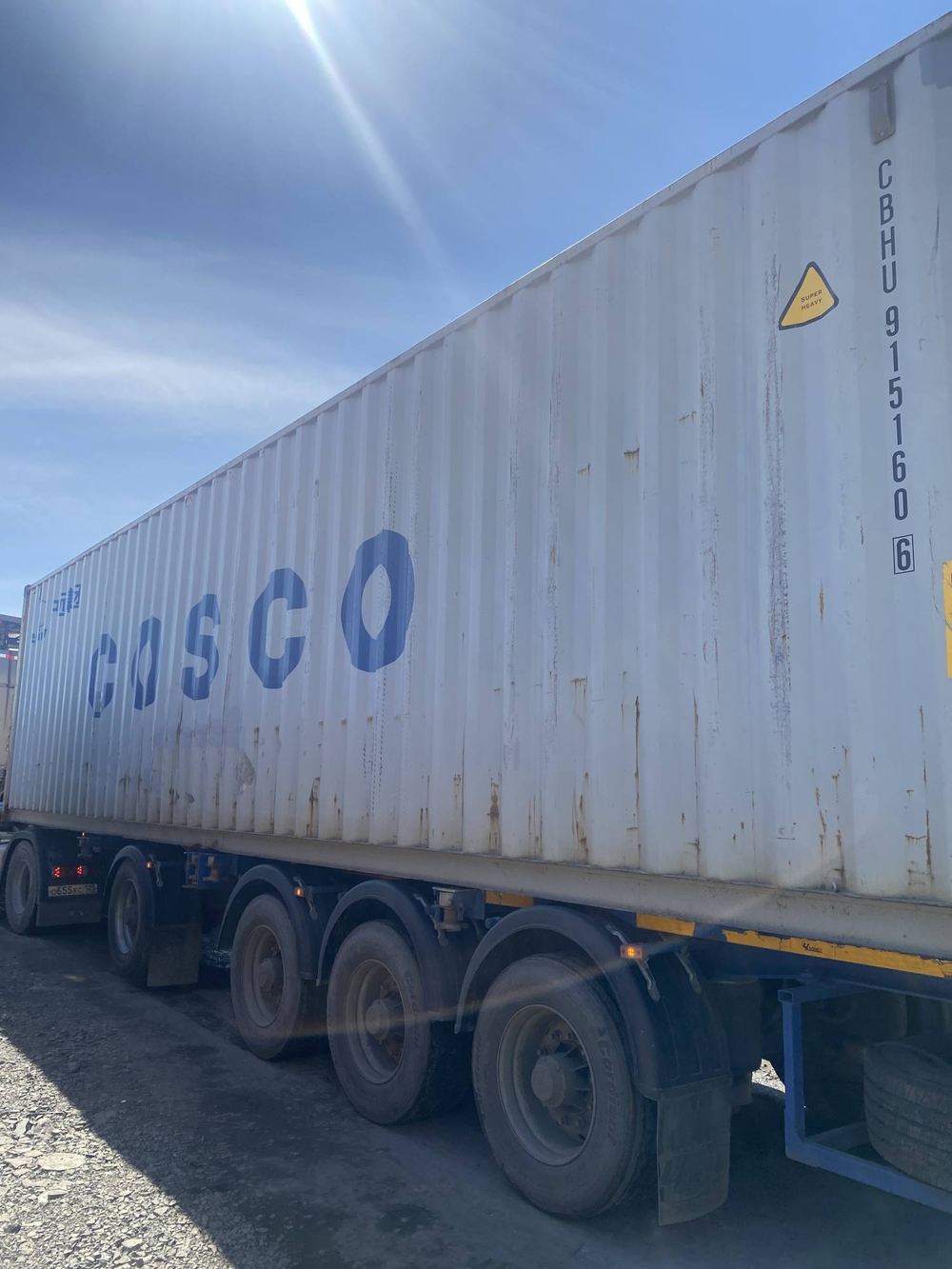 Контейнер 40 футов № CBHU9151606