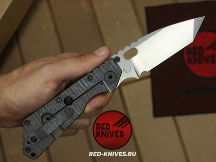 Нож Strider SMF Perfomace Tanto Flamed - рукоять титан RK/Н5