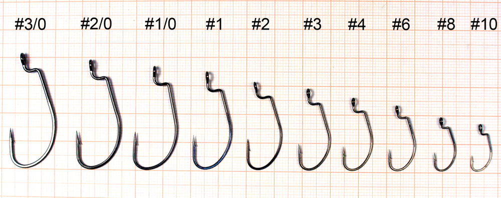 Крючок офсетный HitFish Big Hole Offset (ВНО)