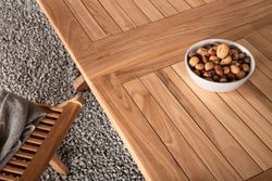 Neapel 190-270, стол обеденный натуральный, тик