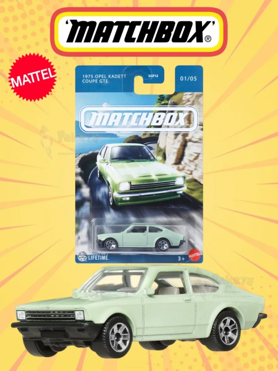 Машинка Matchbox 1975 Opel Kadett Coupe GTE GGF12 JCH19