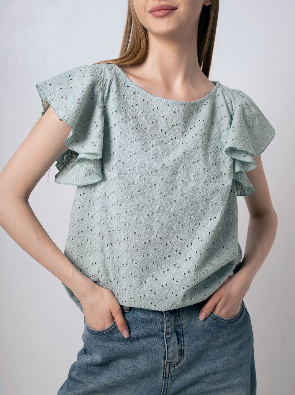 С-355 Топ из шитья Уценка