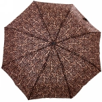 Зонт женский механический «Ultramarine - Леопард», 8 спиц, d-97, длина в слож. виде 23