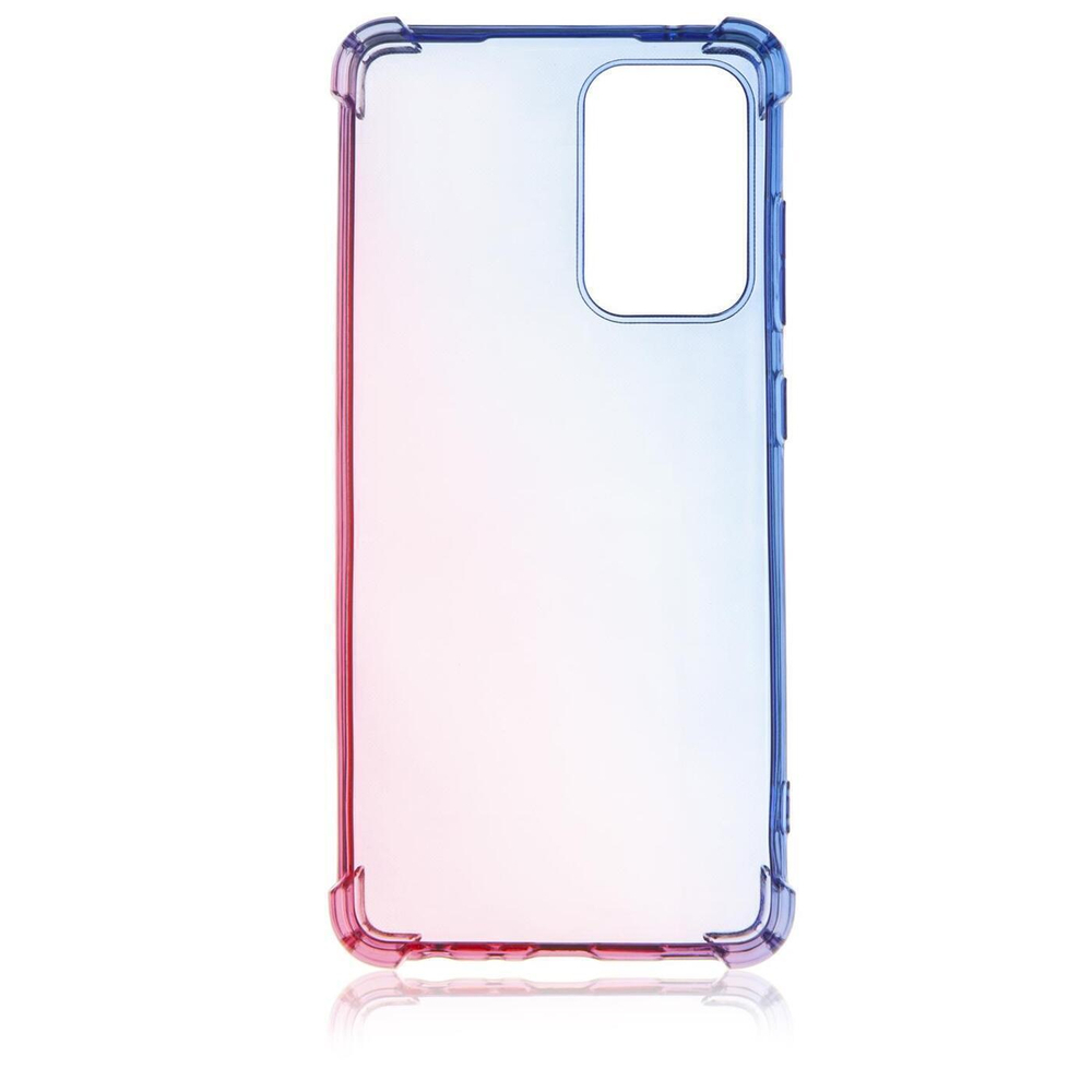 Чехол ROSCO для Samsung Galaxy A52 оптом (арт. SS-A52-HARD-TPU-DARKBLUE-PINK)