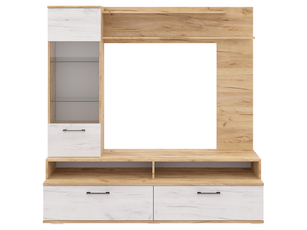 Гостиная Ариэль Крафт светлый/Крафт золотой