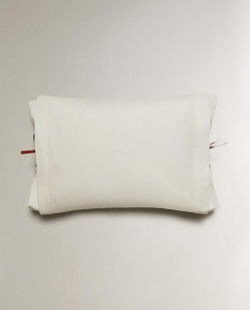 Zara Home наволочка декоративная из хлопка, молочный, 30x40 см · 9604/008