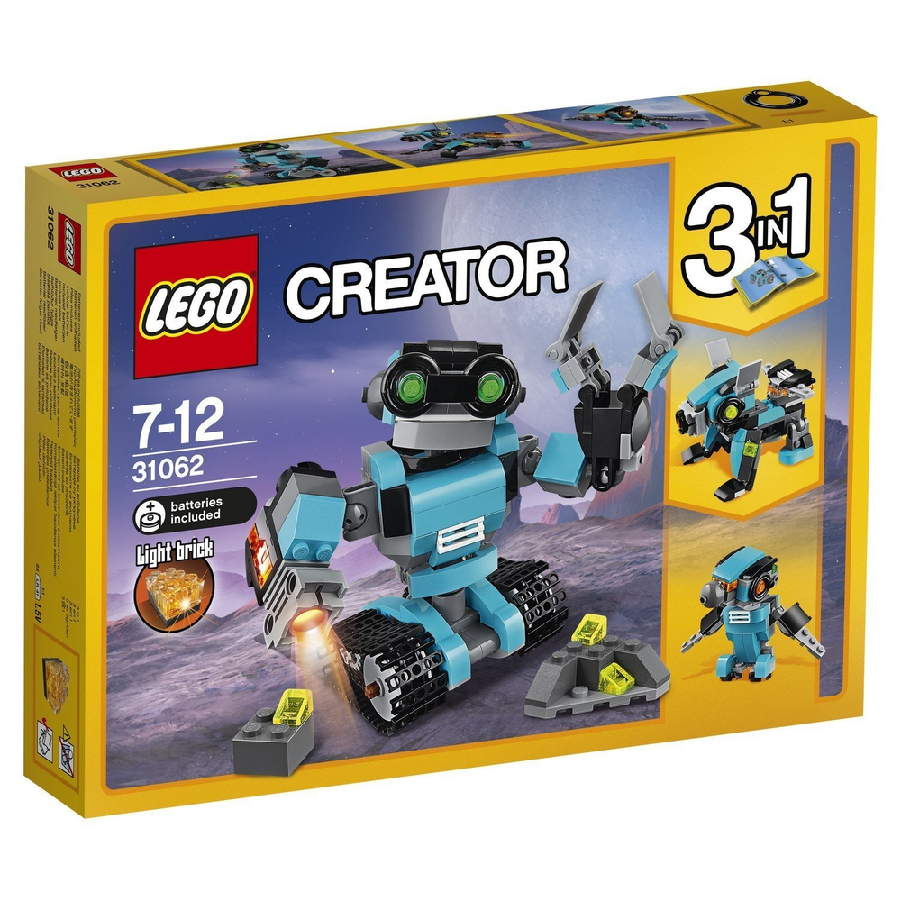 LEGO Creator: Робот-исследователь 31062 — Robo Explorer — Лего Креатор Создатель