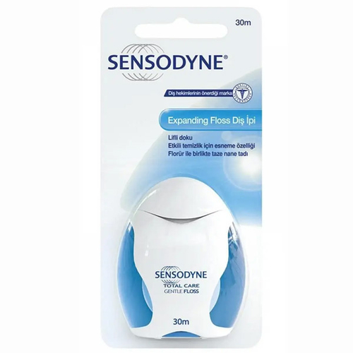 Зубная нить Sensodyne Объемная, 30 м