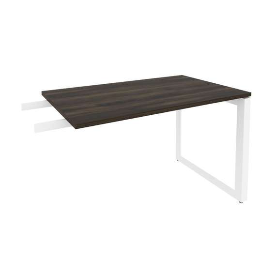 Onix Direct Брифинг-приставка на О-образном м/к O.MO-BR-11 Дуб Мали/Металл Белый 1180*720*750