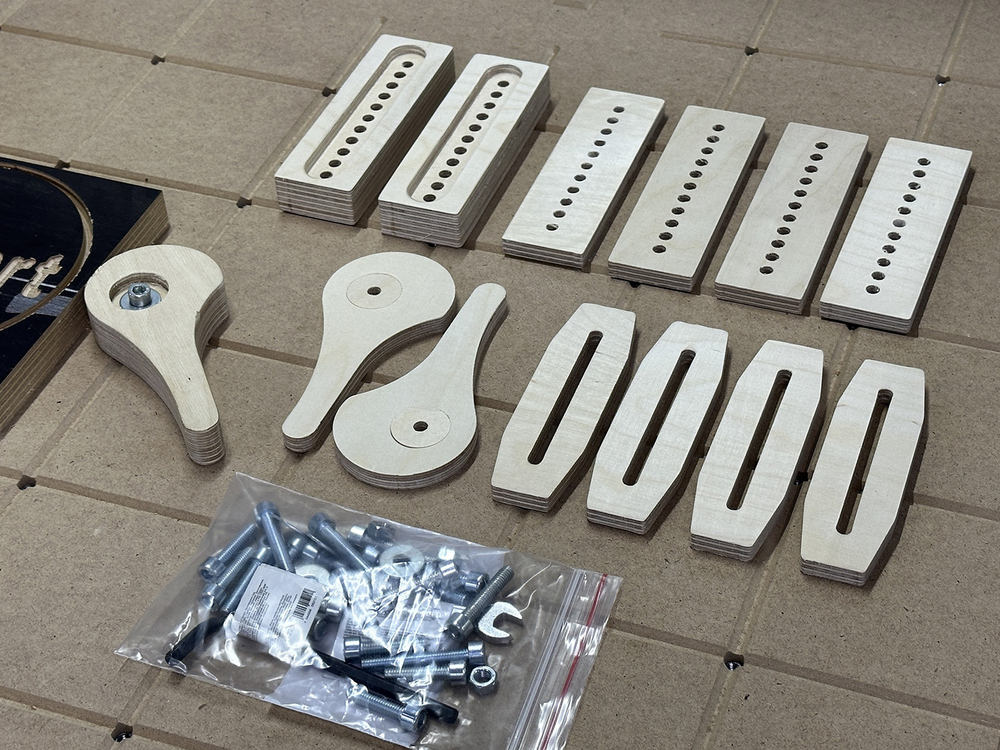 Система крепления заготовки Master