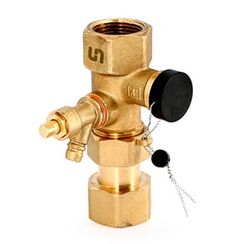 Вентиль Uni-Fitt отсечной В 3/4quot; пломбируемый для расширительных баков