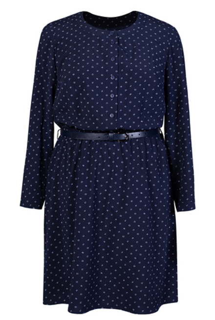 Платье женское 1347Аб, т.синий алфавит #176Атс051347Аб