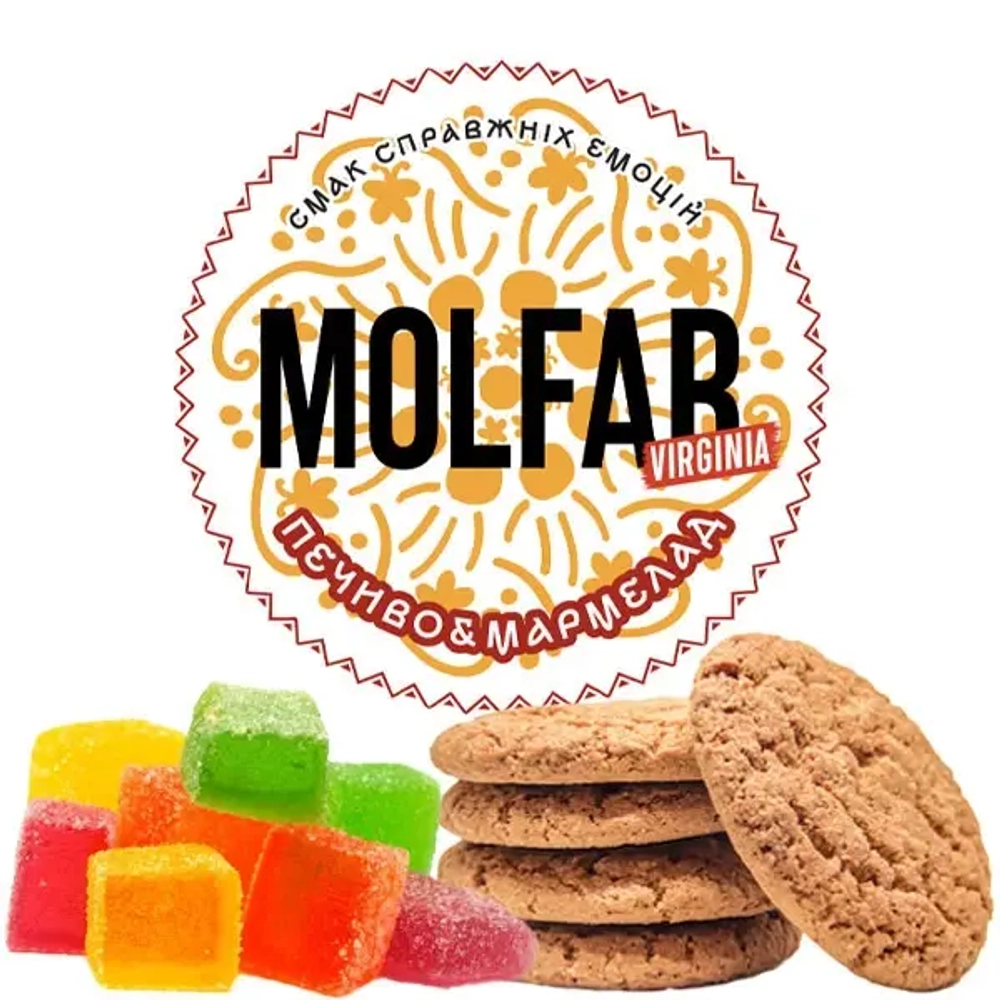 Molfar Virginia Line - Marmalade Cookies (100g)
