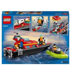 Lego konstruktor City 60373 Fire Rescue Boat