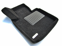 Коврики салона для LAND ROVER Range Rover Voque (2002-2012) Euromat 3D Business черные. Арт. EMC3D-003105