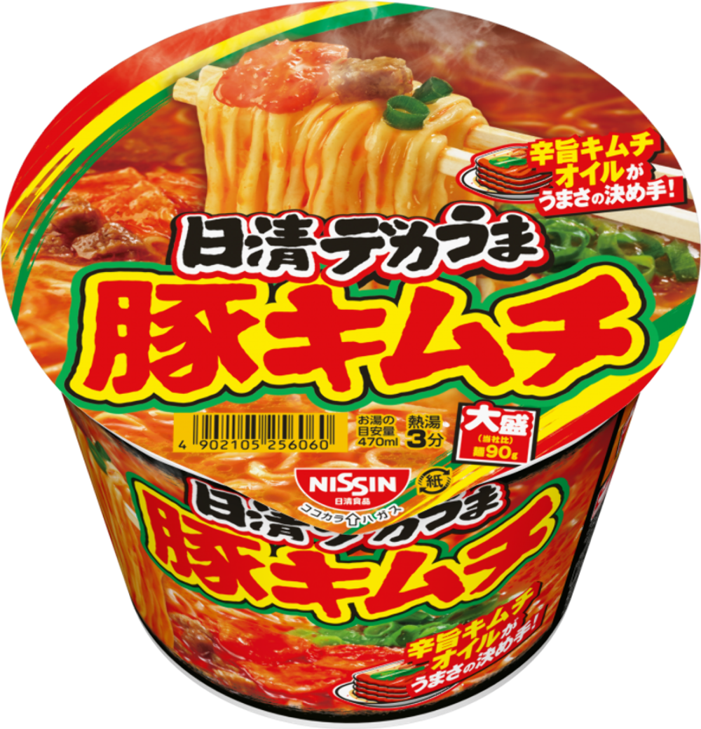 Суп-лапша с кимчи и свининой 101 г NISSIN