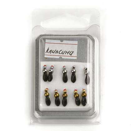 Мормышка свинцовая Клипсина (3мм, 0.3гр)