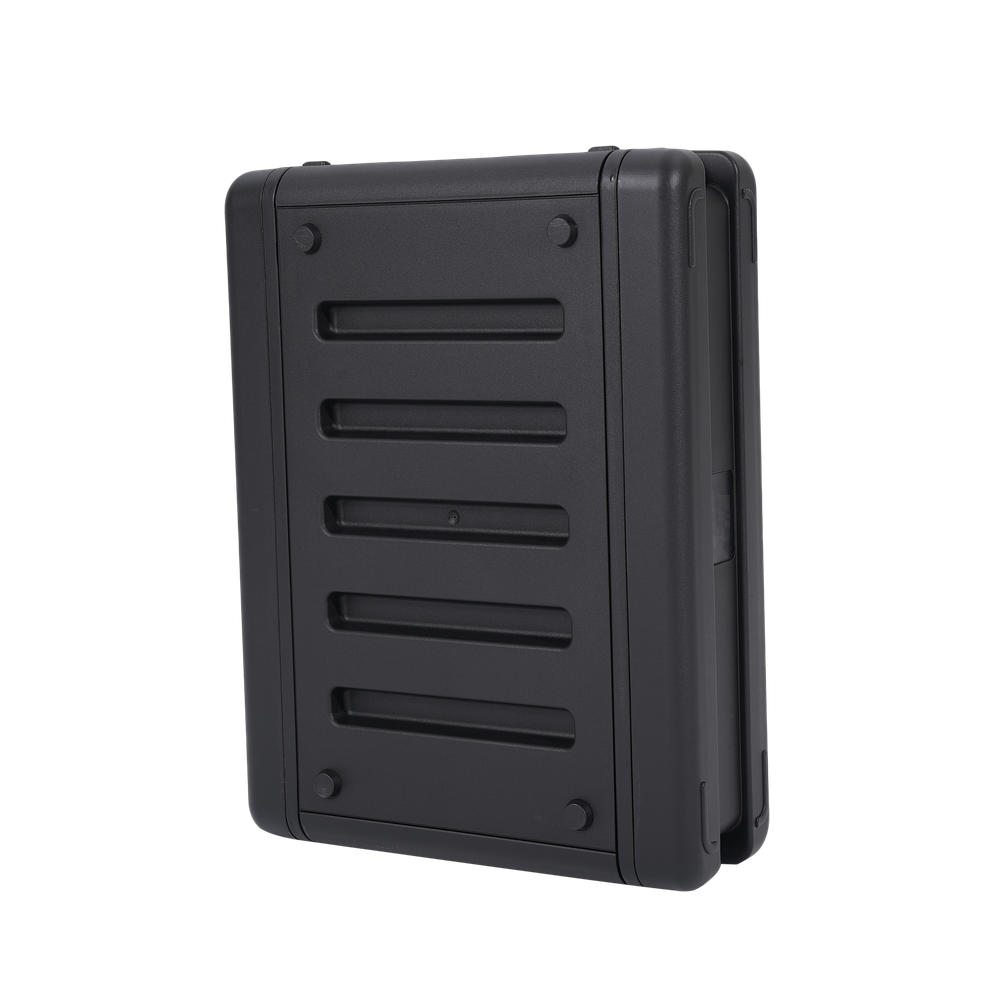 Ударопрочный пластиковый Рэковый кейс 2 юнита KZCASE@RACK2U30