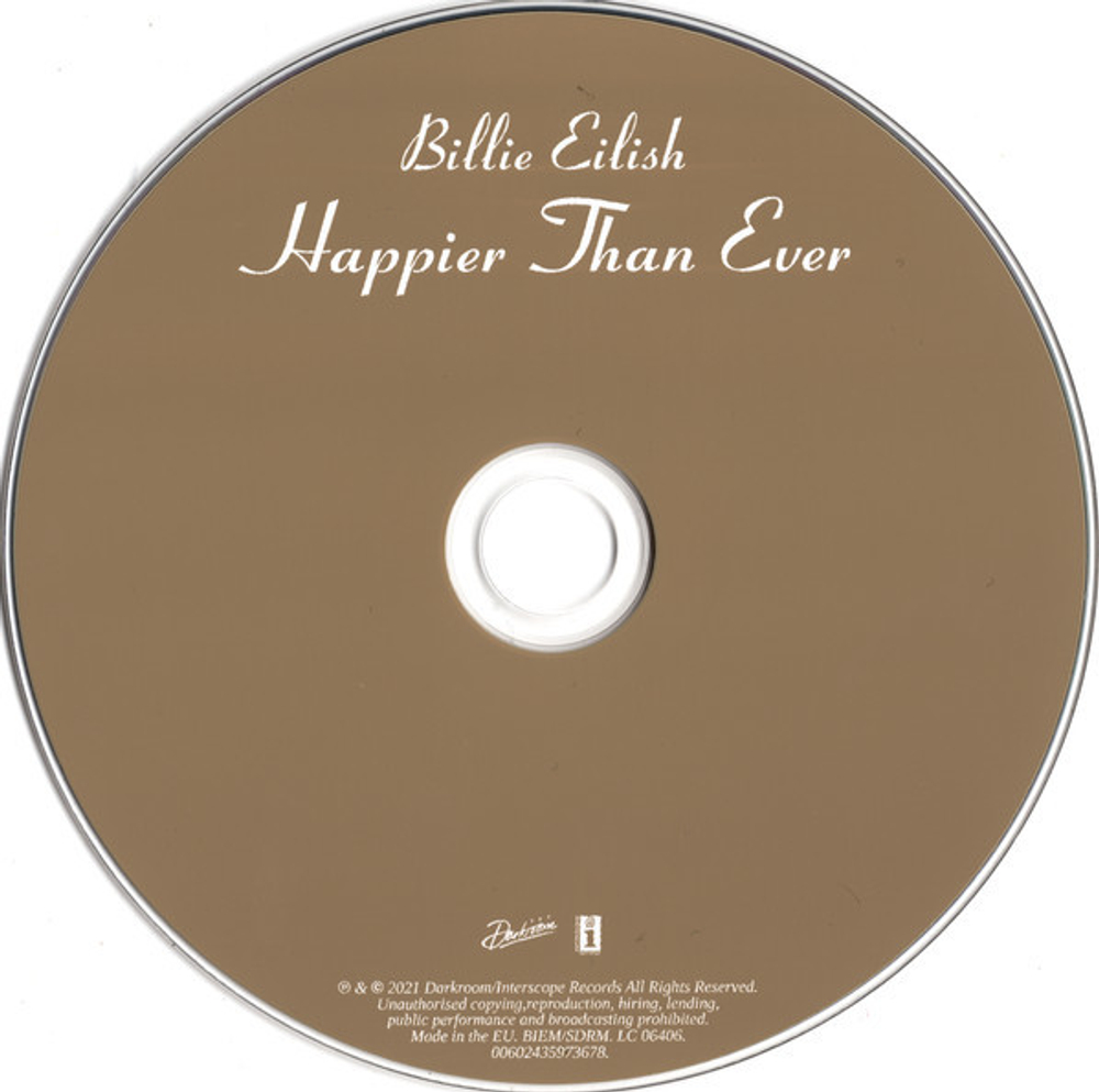 Billie Eilish / Happier Than Ever (Limited Edition)(CD)