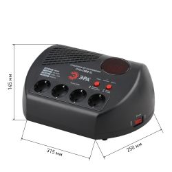 СНК-1500-Ц ЭРА Стабилизатор напр. компакт, ц.д., 160-260В/220В, 1500ВА | Компактные