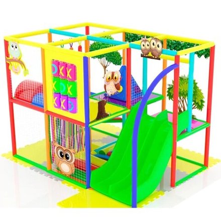 Детский игровой лабиринт «Совушка» 8,2 м² (3,5*2,35*2.5м)