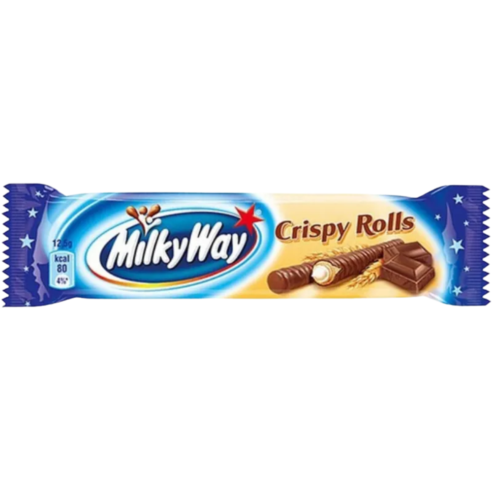 Хрустящие вафли MilkyWay Crispy rolls 22.5 гр