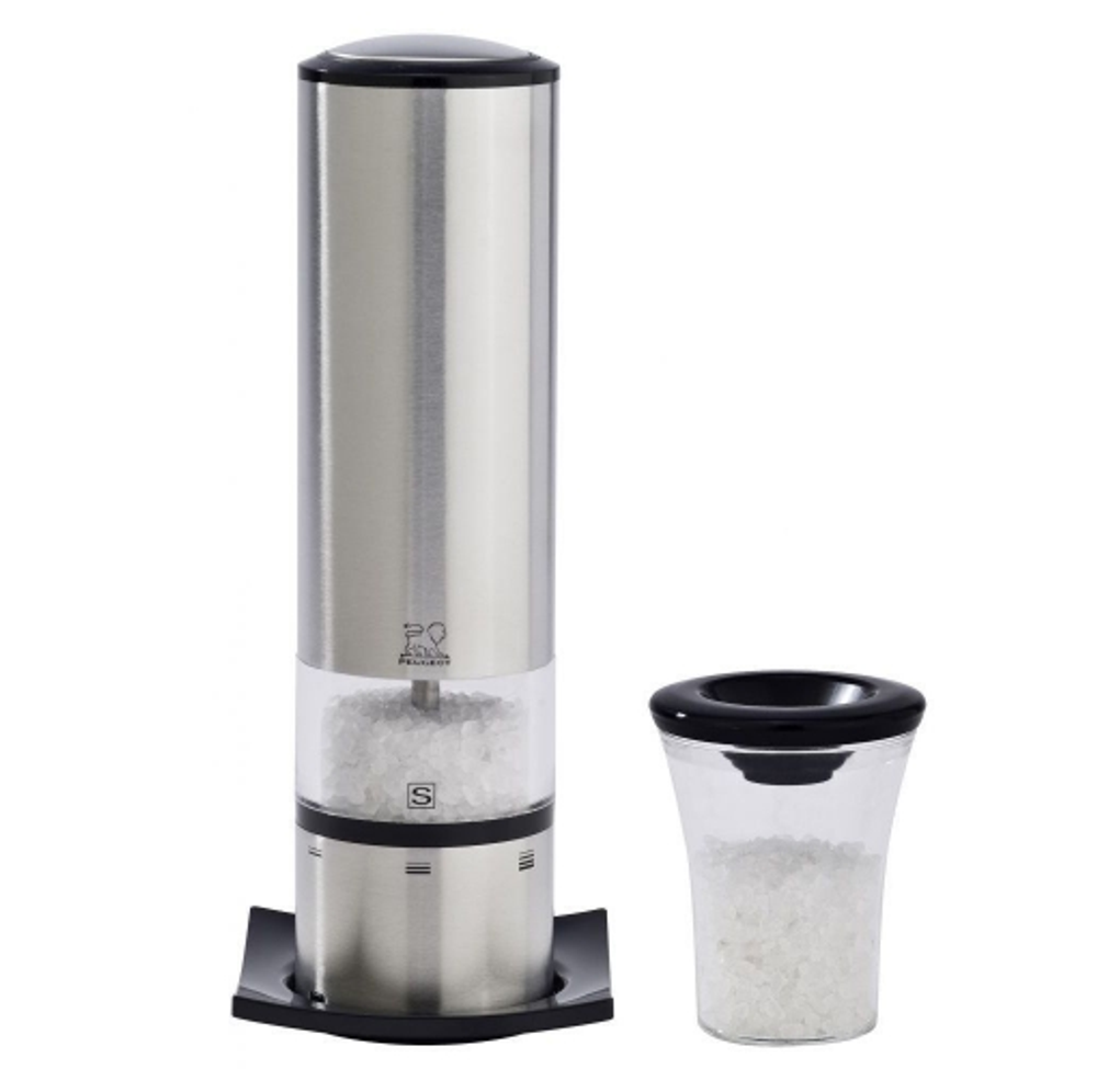 Мельница для соли электрическая 20 см Peugeot Elis Sense Франция детали