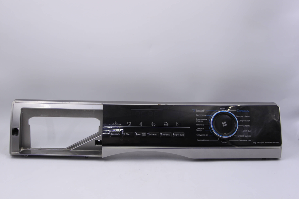 Модуль индикации стиральной машины Haier HW90-BP14929AS (В сборе с пластиком)
