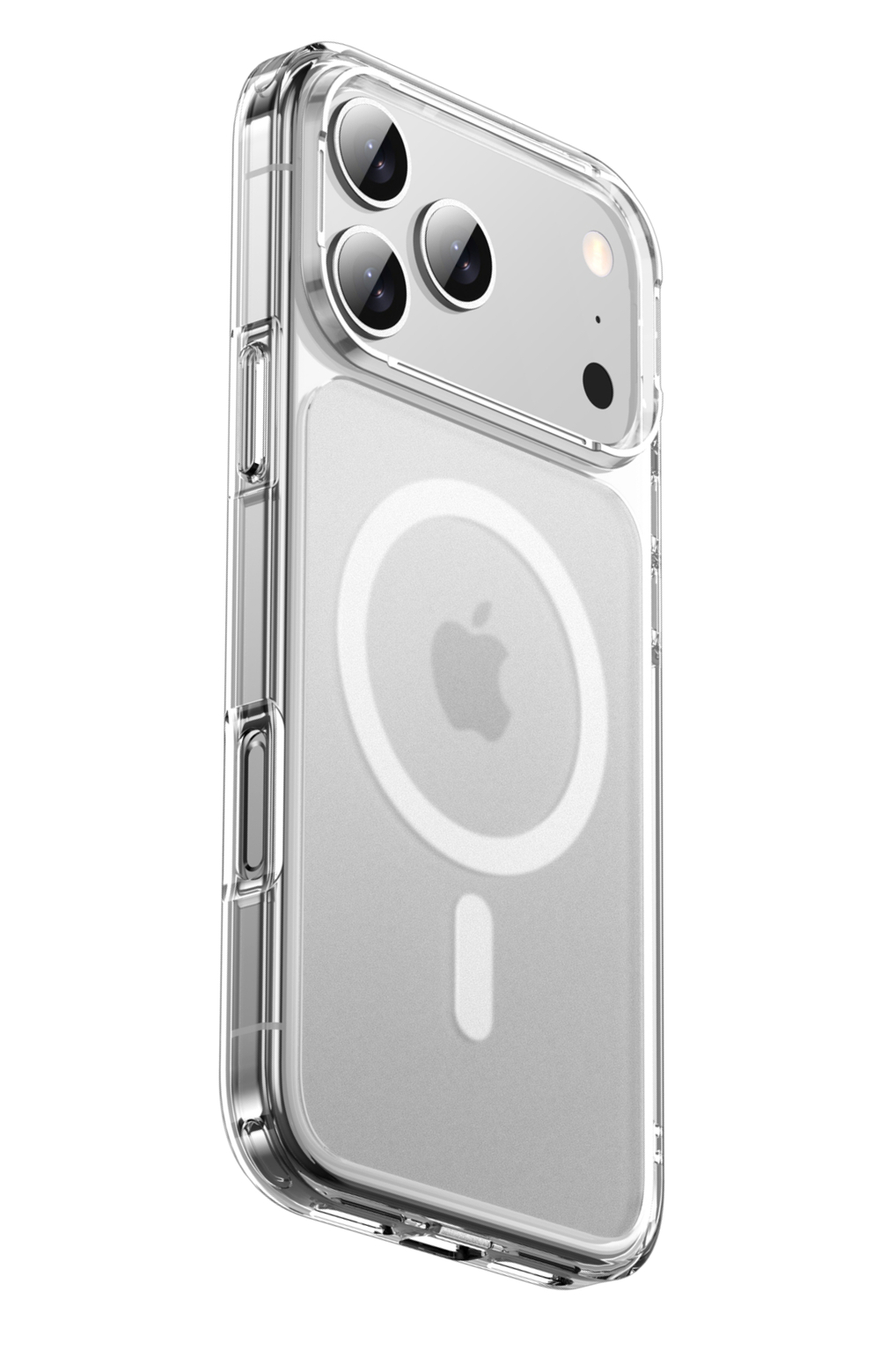 Чехол Gurdini Alba Series with MagSafe для iPhone 17 Pro (Прозрачный)