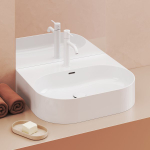 Накладной керамический умывальник Ceramic Slim Wall O