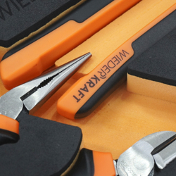 WDK-3703PHL Набор шарнирно-губцевого инструмента в ложементе, 4 предмета