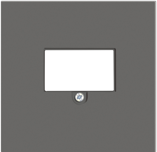 Накладка стандарта TAE для розеток USB, HDMI, аудио, матовый шоколад, серия R98