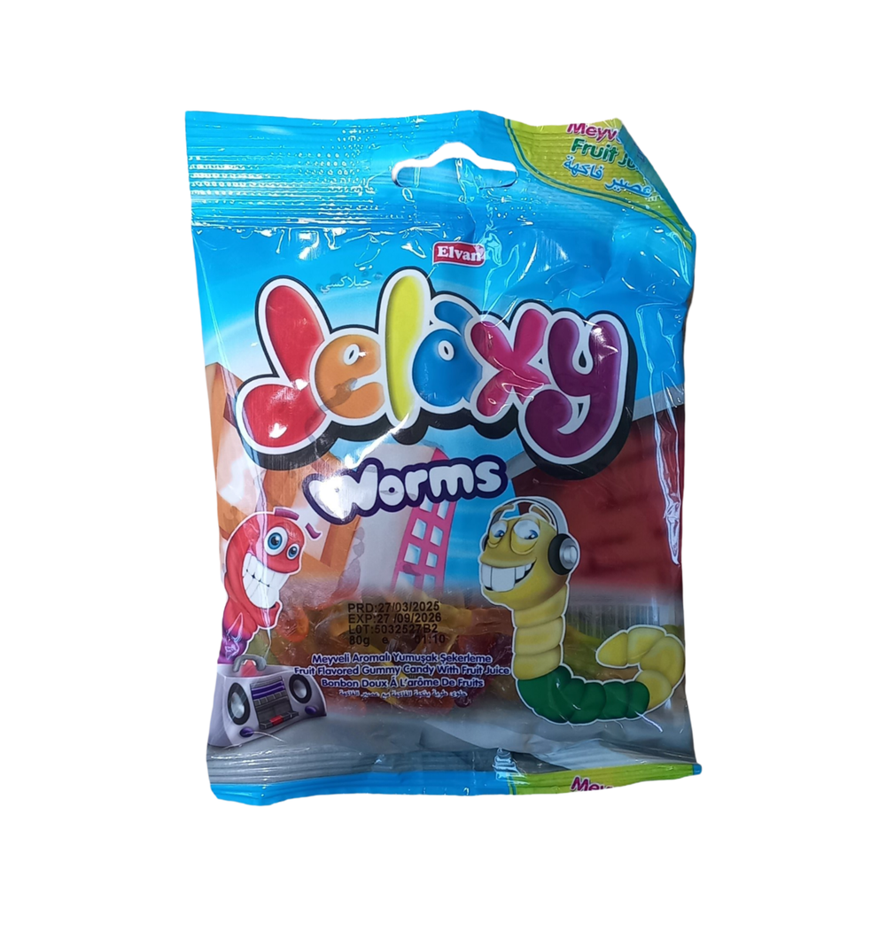 Мармелад "Jelaxy" Worms 80g