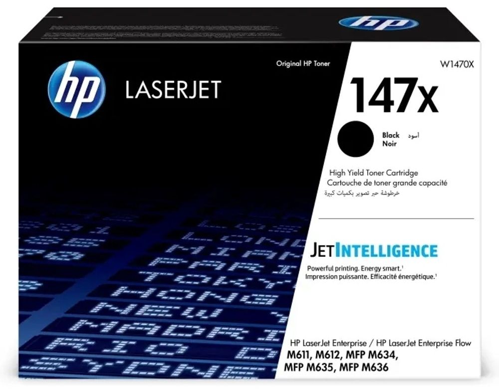 Картриджи HP 147X W1470X черный