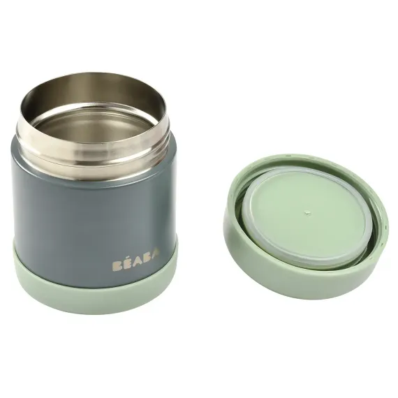 Термоконтейнер Beaba Thermo-portion 300 ml Mineral Grey