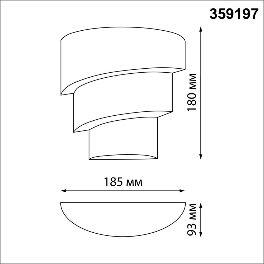 359197 STREET NT23 361 черный Светильник ландшафтный светодиодный IP54 LED 12W 220-240V 4000K 720Лм STRAIT