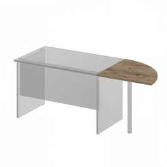 Столешница 730х730х25 приставная угловая V-83