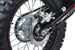 Мотоцикл Кросс Motoland XR300 LITE красный (175FMM)