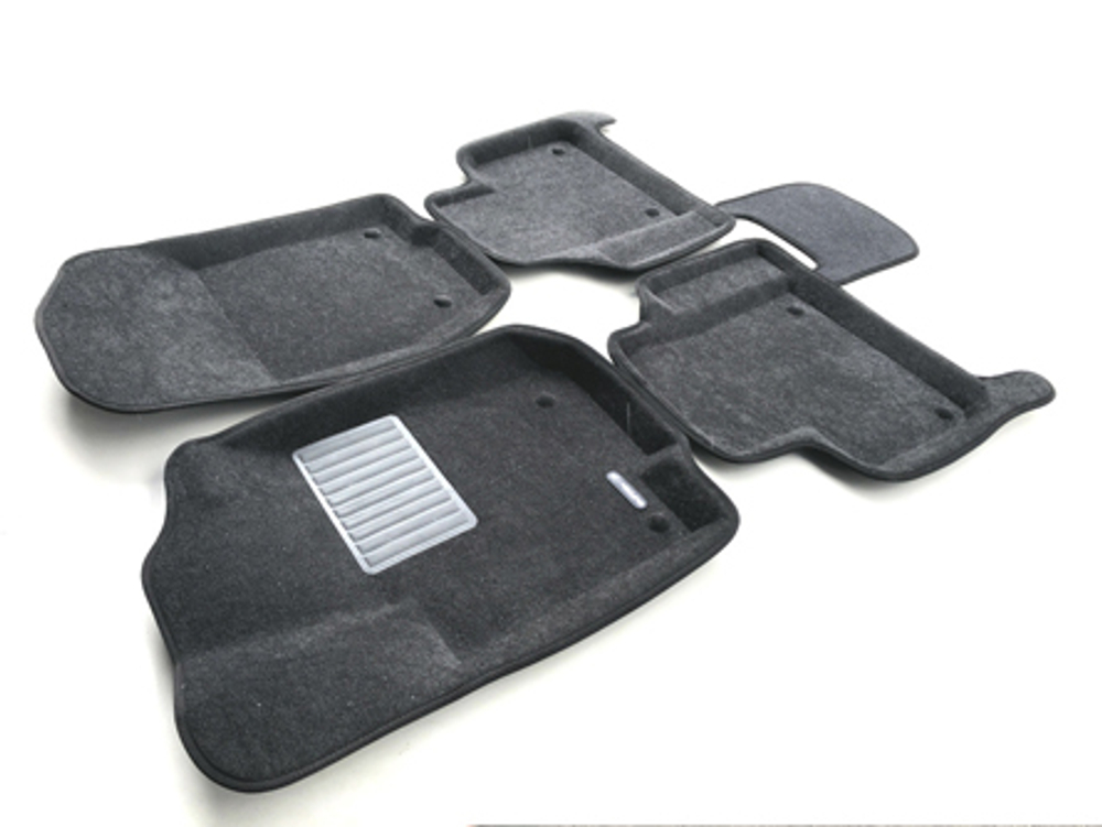 Коврики салона для MERCEDES W164 (ML,GL-Class) (2006-2012) Euromat 3D Business серые. Арт. EMC3D-003501G