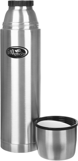 Термос Biostal (1 литр), стальной