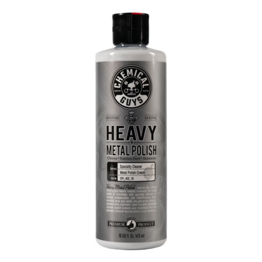 Chemical Guys Полироль для металлических деталей Metal Polish Heavy, 473мл