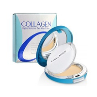 Enough Collagen twoway cake (including Refill) #21,Увлажняющая коллагеновая пудра со сменным блоком №21 13г+13г (до 27.06.27)
