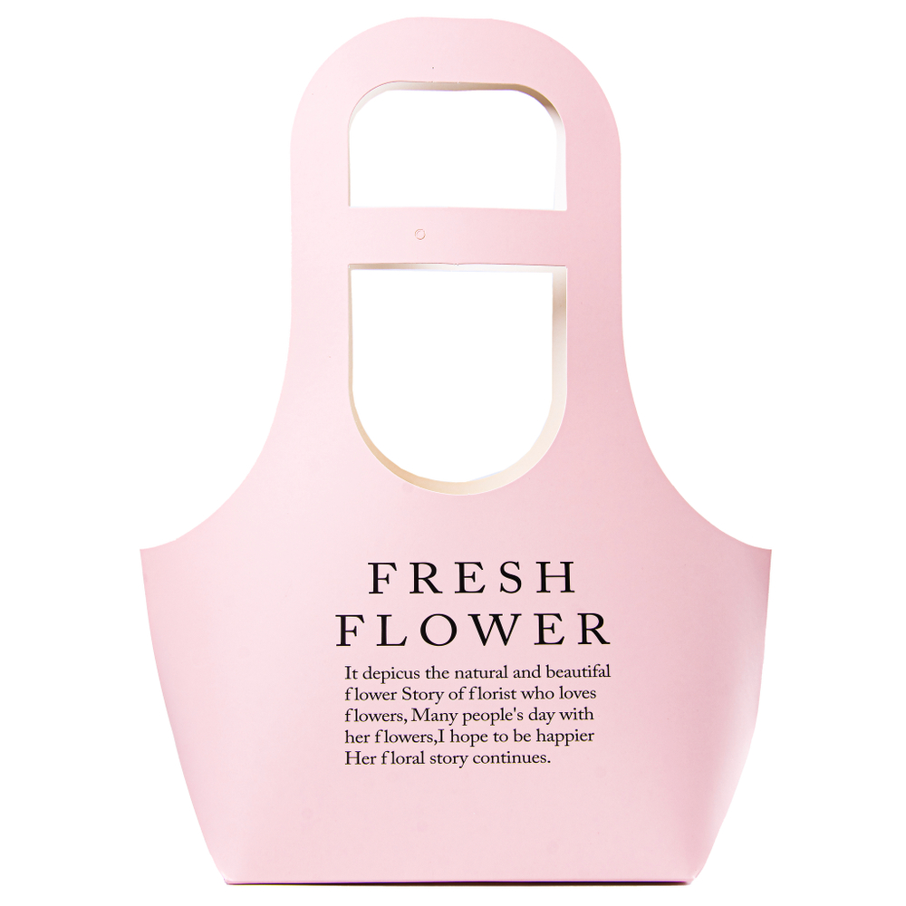 Сумочка для цветов "Fresh Flower" Нежно-Розовая