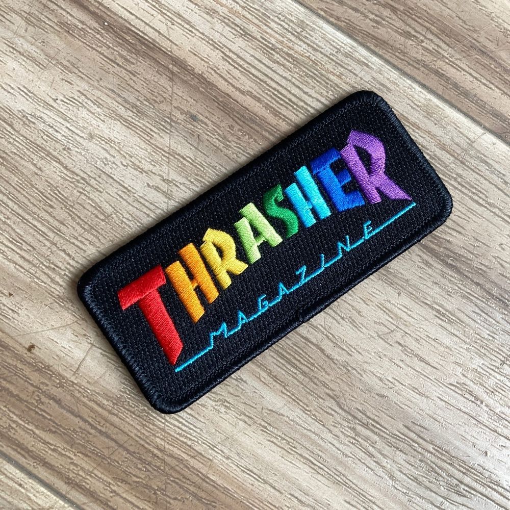 Нашивка Thrasher Rainbow Mag Patch