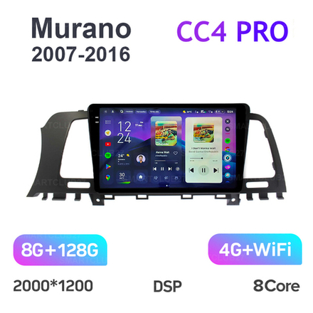 Teyes CC4 Pro 9" для Nissan Murano 2007-2016