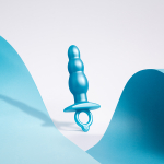 Анальная елочка из силикона 14,3см b-Vibe Bounce Plug BV-077