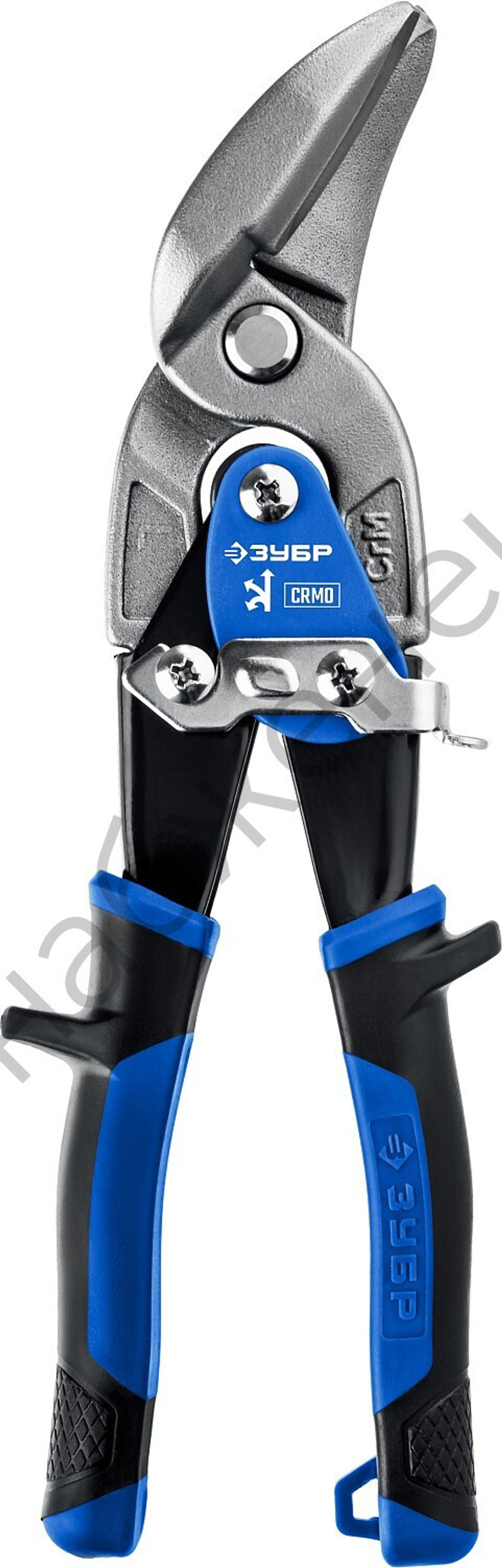 ЗУБР 250 мм, Левые усиленные с выносом ножницы по металлу, Профессионал (23130-OL)