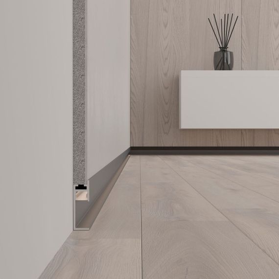 Профиль встраиваемый Arlight Plintus-H35-F-2000 Black 043599