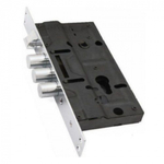 Корпус врезного замка 3024-3Р L (б/тяг; б/задвижки) LEKSA