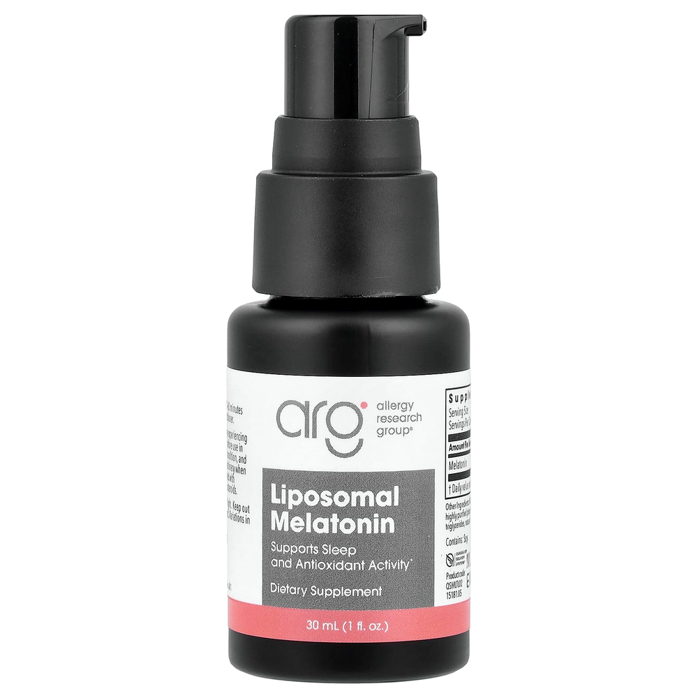 Allergy Research Group, липосомальный мелатонин, 30 мл (1 жидк. унция)